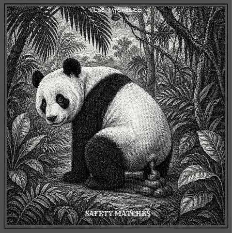 MUSE MATCHES Pooping Panda